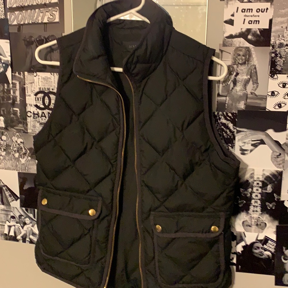 J. Crew Small Black Vest